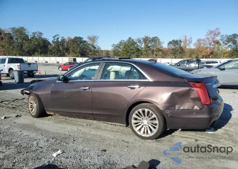 2016 Cadillac Cts Luxury Collection из США, поврежденный, VIN 1G6AX5SX1G0118823